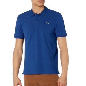 HUGO - Polo Shirt Classic Design / Men's Short Sleeve Polo Shirt Classic Fit
